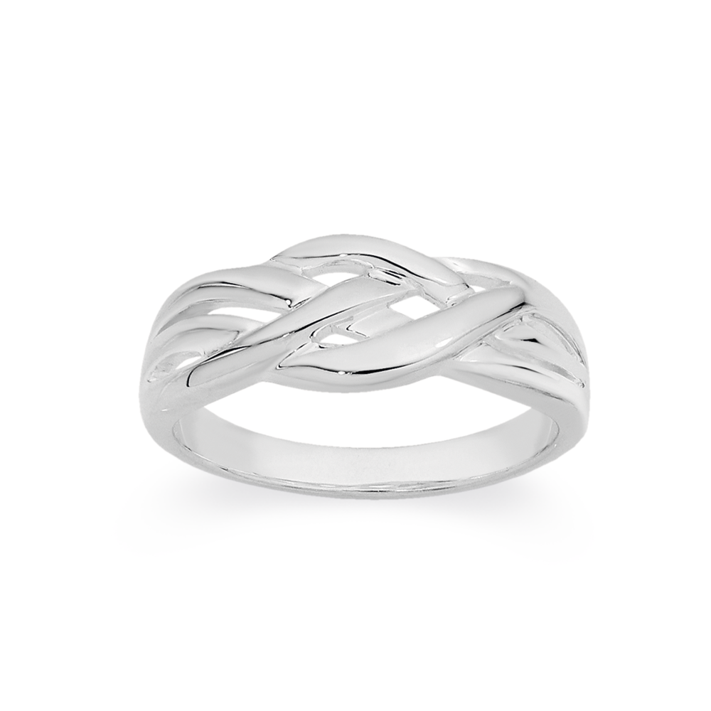 Silver Coil Infinity Ring – Anne Waddell Jewelry