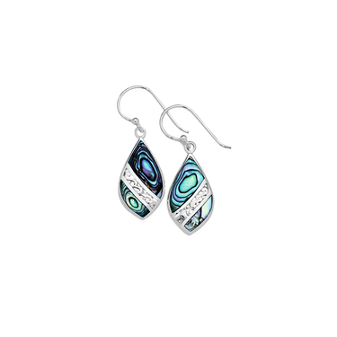 Paua Studs Sterling Silver in Blue Paua Studs Sterling Silver in Blue